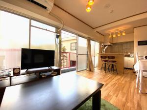 Yoyogi Apartment 2-401 TV 또는 엔터테인먼트 센터
