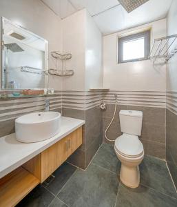 Phòng tắm tại MD Ocean Apartment
