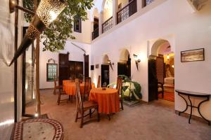Posezení v ubytování Riad Sidi Mimoune & Spa