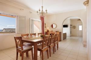 Planul etajului la Villa Elia, Spartylas Corfu