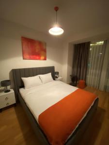 Ein Bett oder Betten in einem Zimmer der Unterkunft The Y Istanbul Suites