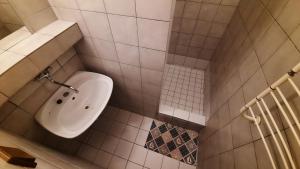 Koupelna v ubytování Hotel Kristl