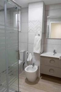 Ett badrum på Centralmar Centro Superior Apartaments