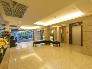 Vstupní hala nebo recepce v ubytování Gateway Hotel Pratunam
