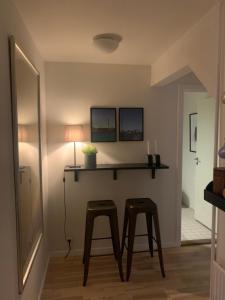 TV a/nebo společenská místnost v ubytování MilleBo - Like Home Studio Apartment
