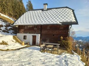 Berghütte Reissnerhof en invierno