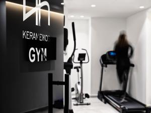 The fitness centre and/or fitness facilities at NLH KERAMEIKOS - Neighborhood Lifestyle Hotels