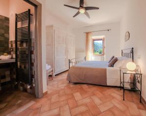 Posteľ alebo postele v izbe v ubytovaní Agriturismo Le Fornaci - Appartamento Bianco
