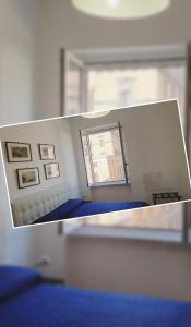 Llit o llits en una habitació de Gli appartamenti del duca di Miroballo