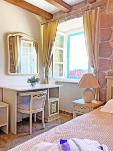 Кровать или кровати в номере Villa Princess Captislava
