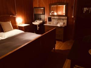 Koupelna v ubytování B&B Bären + 37 fotografií