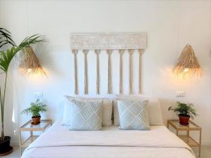 Voodi või voodid majutusasutuse Pathos Guest House toas