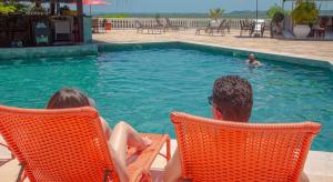A piscina localizada em Hotel Solar do Imperador ou nos arredores