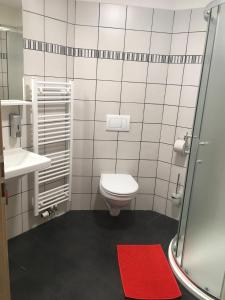Koupelna v ubytování Penzion Relax Litovel