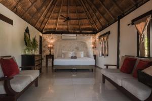 Гостиная зона в Playa Esperanza Tulum