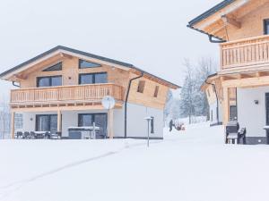Chalet Arber in St Englmar with its own HotTube през зимата