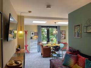 Μια τηλεόραση ή/και κέντρο ψυχαγωγίας στο B&B de Ruijsvogel