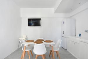 Televízia a/alebo spoločenská miestnosť v ubytovaní 21 luxury apartments