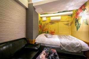 Postel nebo postele na pokoji v ubytování Hotel EXE アネックス 大人専用 + 14 fotografií