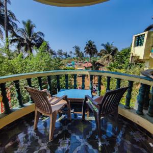 Balkón nebo terasa v ubytování IVON Guest House Arambol