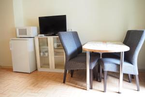 Köök või kööginurk majutusasutuses Ferienwohnung Fürstenbrunn