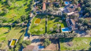 A bird's-eye view of Villa Can Pujadas by Slow Villas