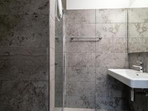 A bathroom at Apartment in Hollersbach near Ski Lift