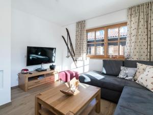 A television and/or entertainment centre at Apartment in Hollersbach near Ski Lift