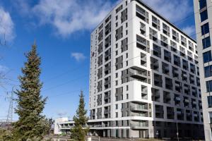Budova, v ktorej sa apartmánový hotel nachádza