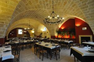 Restaurace v ubytování Masseria La Duchessa