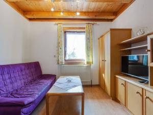 Televízia a/alebo spoločenská miestnosť v ubytovaní Apartment in Austria near Ski Slopes