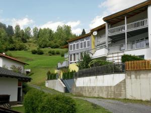 a house on the side of a hill at Splendid Apartment in Strengen with Sauna in Strengen