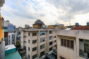 Cảnh TP. Hồ Chí Minh hoặc tầm nhìn thành phố từ chỗ nghỉ nhà dân