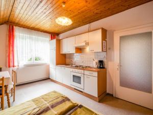 Kuchyň nebo kuchyňský kout v ubytování Apartment in Tröpolach near Nassfeld Ski Lift