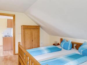 Ένα ή περισσότερα κρεβάτια σε δωμάτιο στο Apartment in Styria near Grebenzen