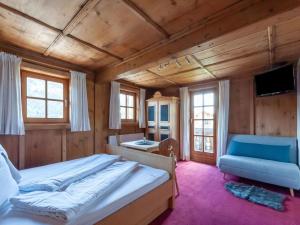 Posteľ alebo postele v izbe v ubytovaní Apartment in Kirchberg near Ski Bus
