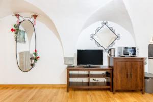 Kuchyňa alebo kuchynka v ubytovaní Cattedrale di Firenze Apartment + 5 fotografií