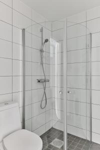 Koupelna v ubytování Continental Apartment Hotel Knivsta