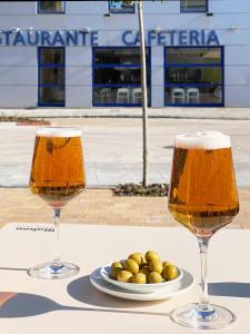 Nápoje v ubytovaní Iraipe Logroño Hotel