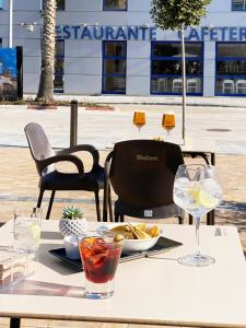 Nápoje v ubytovaní Iraipe Logroño Hotel