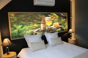 Nápoje v ubytování Auberge de Poteaupré