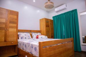 Ένα ή περισσότερα κρεβάτια σε δωμάτιο στο Residencial SFA Pedernales