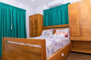 Ένα ή περισσότερα κρεβάτια σε δωμάτιο στο Residencial SFA Pedernales