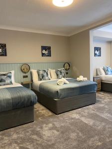 Letto o letti in una camera di Glasha Meadows Accommodation