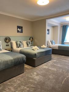 Area soggiorno di Glasha Meadows Accommodation