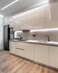 Kuchyňa alebo kuchynka v ubytovaní J&A Luxury Residence