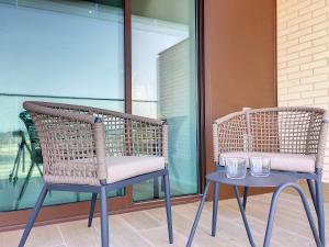 A balcony or terrace at Los Flamencos Vista Playa - 6109