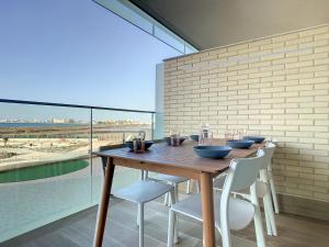 A balcony or terrace at Los Flamencos Vista Playa - 6109