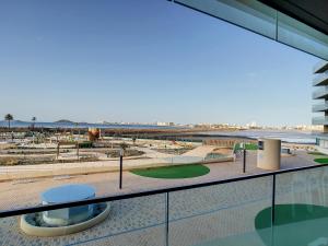 A balcony or terrace at Los Flamencos Vista Playa - 6109