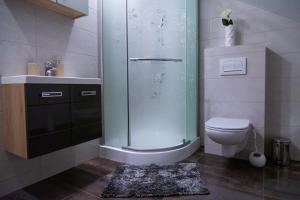 Koupelna v ubytování Apartma Tia + 25 fotografií